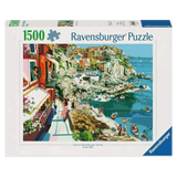 Ravensburger 14 Plus 1500 Pc Puzzle - Romance in  Cinque Terre