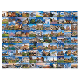 Ravensburger 14 Plus 2000 Pc Puzzle - 99 Places in Europe