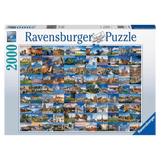 Ravensburger 14 Plus 2000 Pc Puzzle - 99 Places in Europe