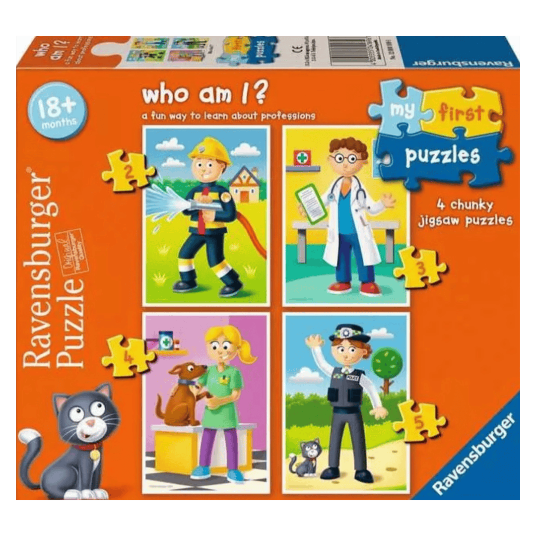 Ravensburger 18 Months Plus 2,3,4,5 Pc My First Puzzle - Who Am I?