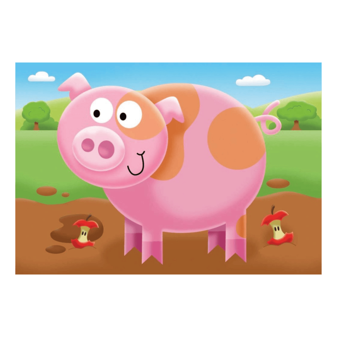 Ravensburger 18 Mths Plus 2,3,4,5 Pc My First Puzzle  - Farm