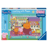 Ravensburger 2 Plus 16 Pc Puzzle - My First Floor Puzzle, Peppa Pig