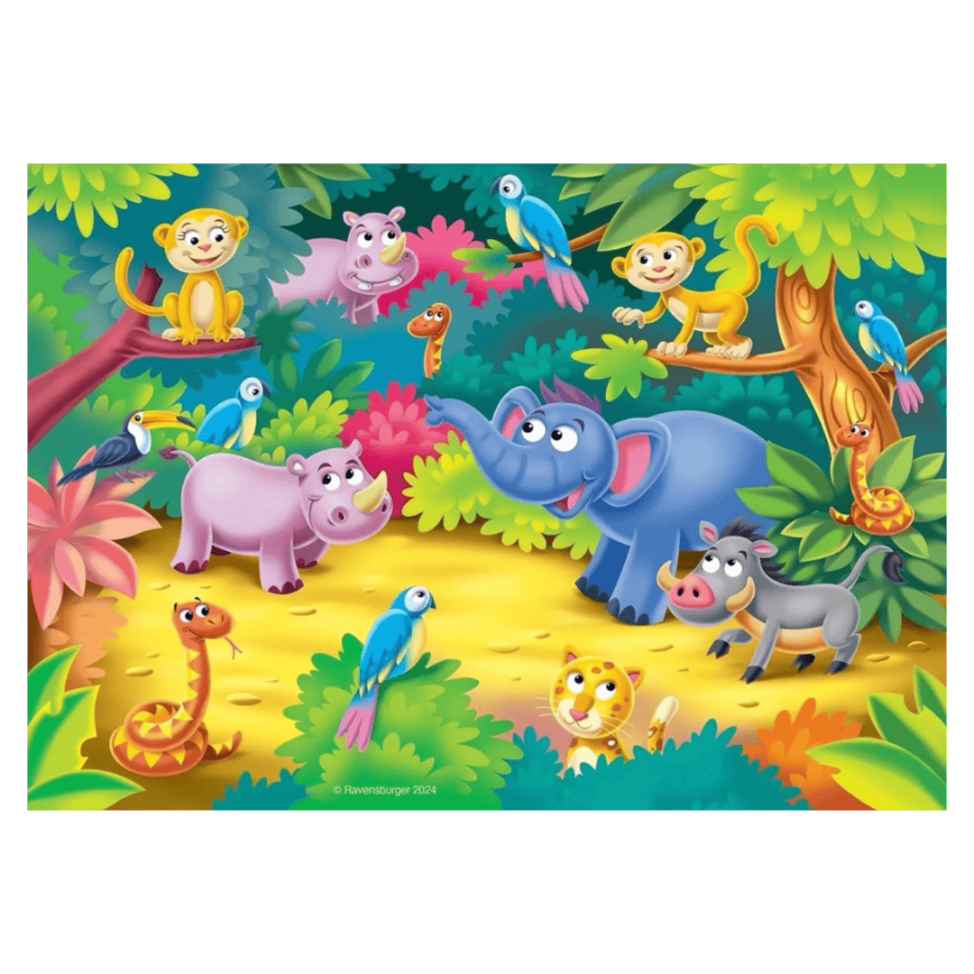 Ravensburger 2 Plus 6,8,10,12 Pc Puzzle - How Many Can You Count?