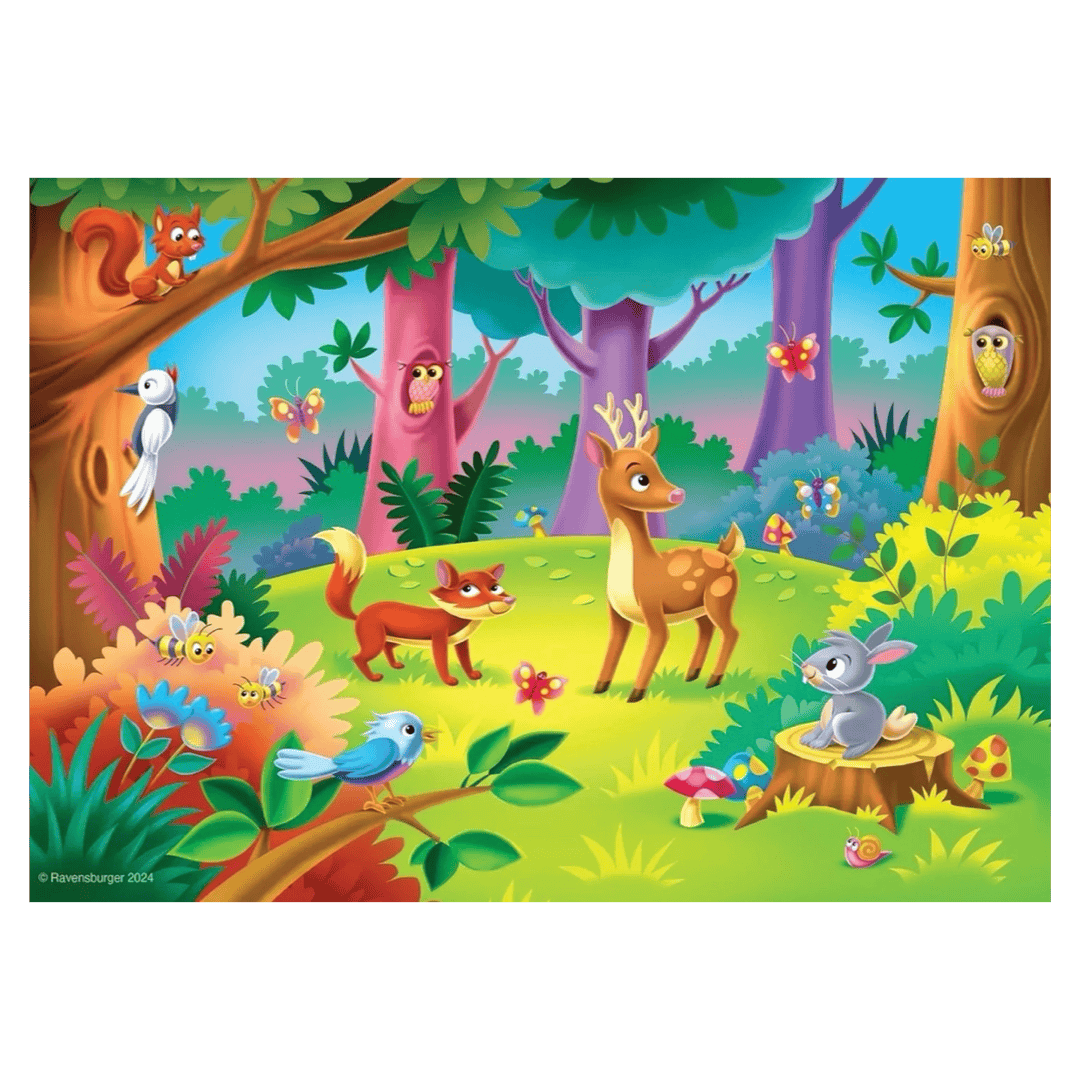 Ravensburger 2 Plus 6,8,10,12 Pc Puzzle - How Many Can You Count?