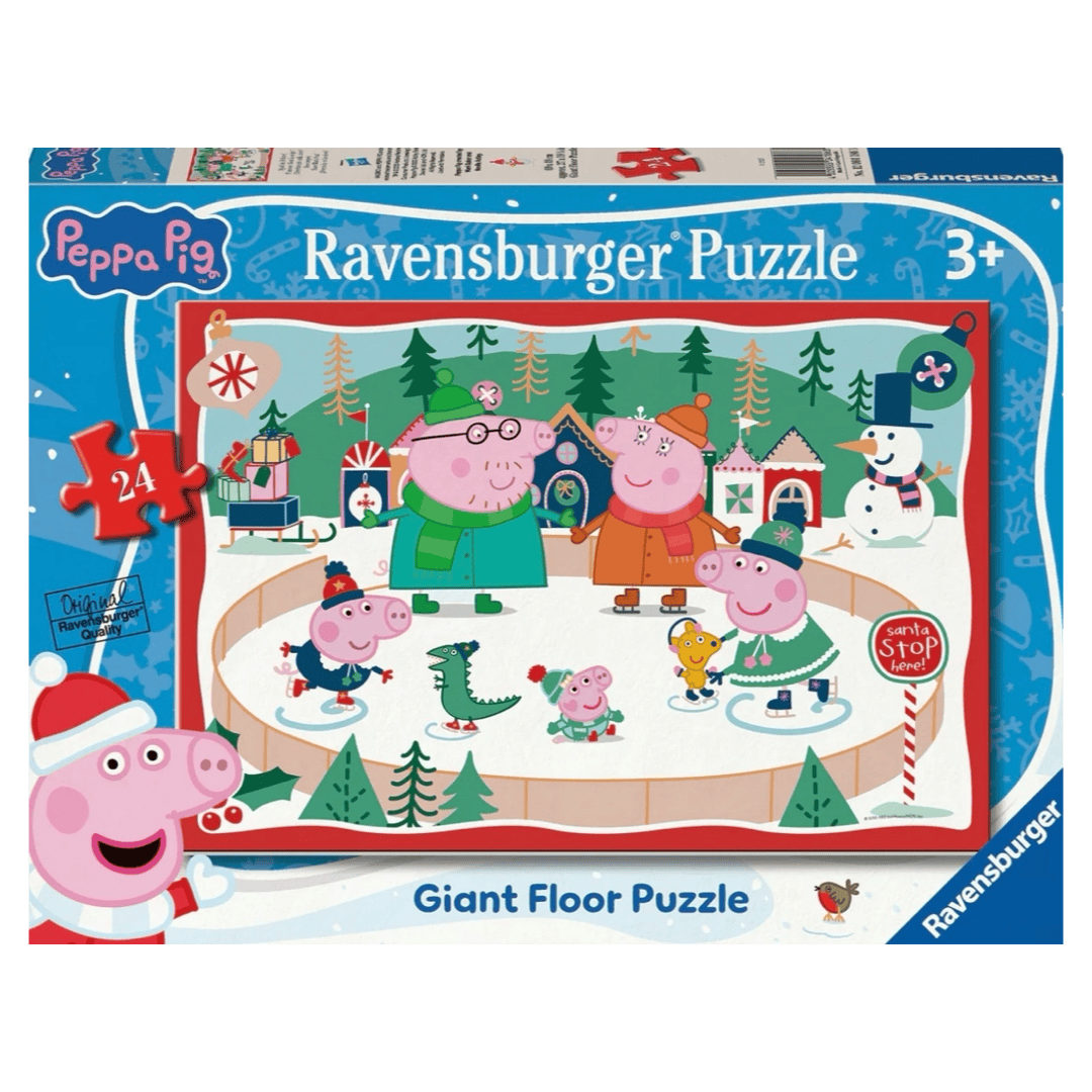 Ravensburger 3 Plus 24 Pc Floor Puzzle - Peppa Pig Christmas
