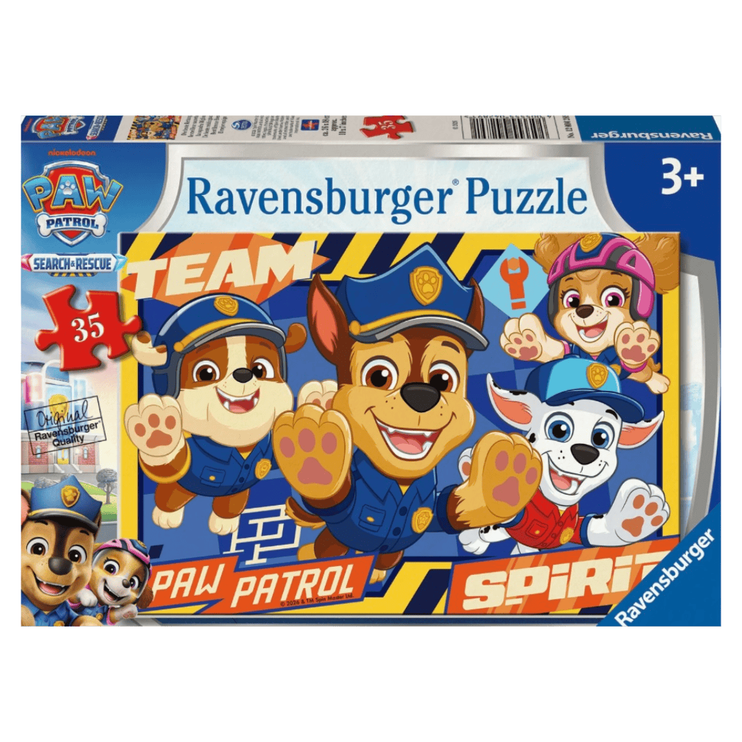Ravensburger 3 Plus 35 Pc Puzzle - Paw Patrol, Best Rescue Ever!