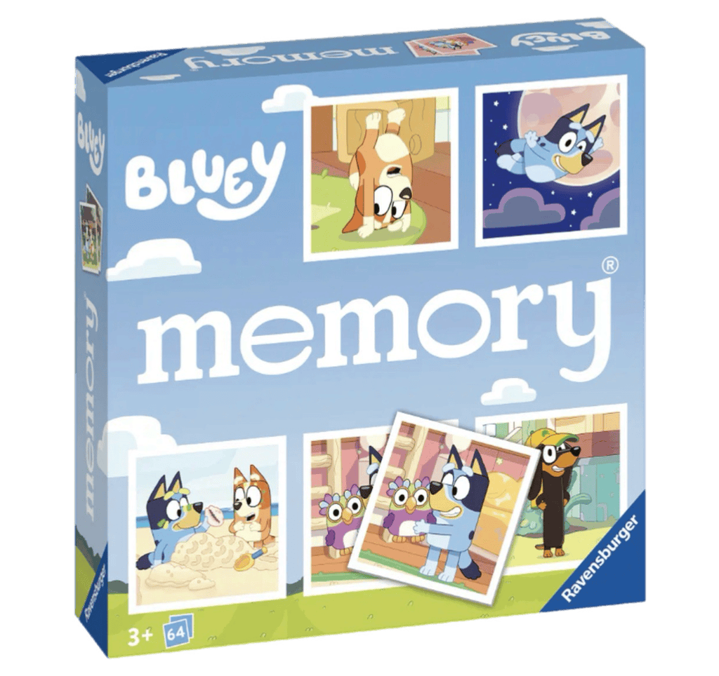 Ravensburger 3 Plus Memory Game - Bluey