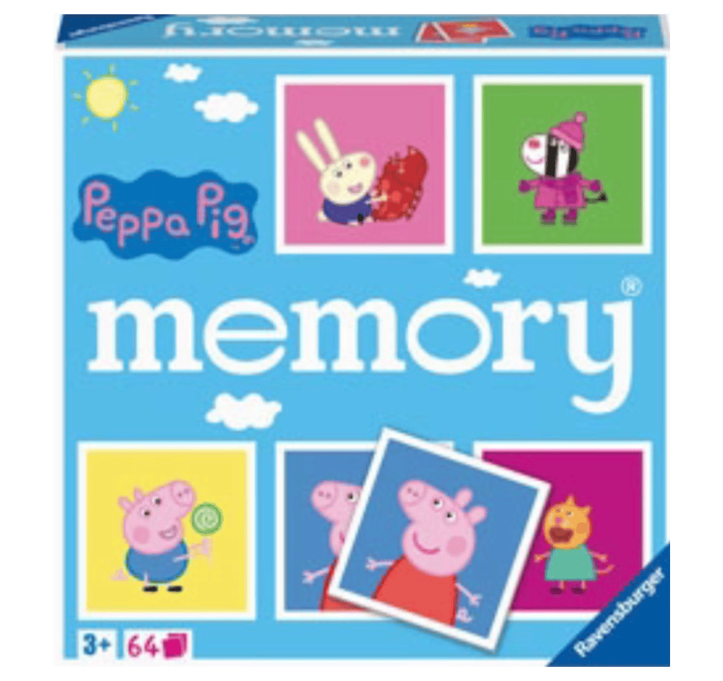 Ravensburger 3 Plus Memory Game - Peppa Pig