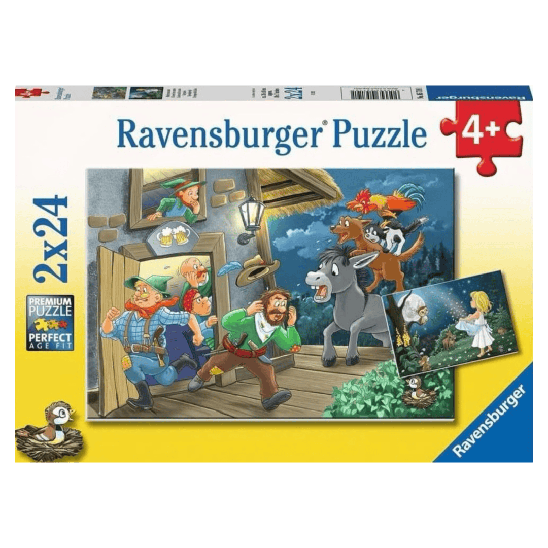 Ravensburger 4 Plus 2 x 24 Pc Puzzle - Fairytales