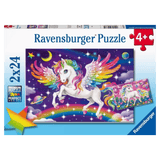 Ravensburger 4 Plus 2 x 24 Pc Puzzle - Unicorn and Pegasus