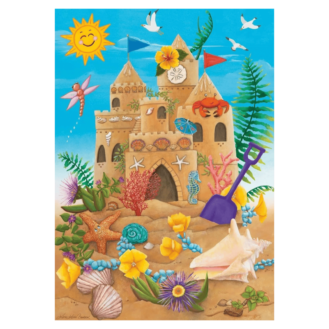 Ravensburger 4 Plus 35 Pc Puzzle - Sunshine Sandcastle