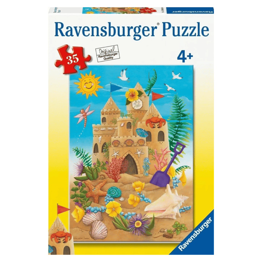 Ravensburger 4 Plus 35 Pc Puzzle - Sunshine Sandcastle