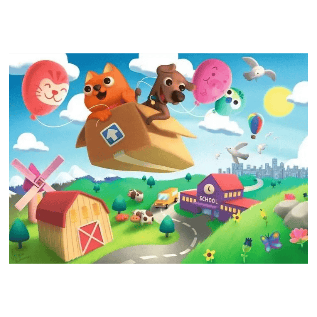 Ravensburger 4 Plus 35 Pc Puzzle - We're Flying