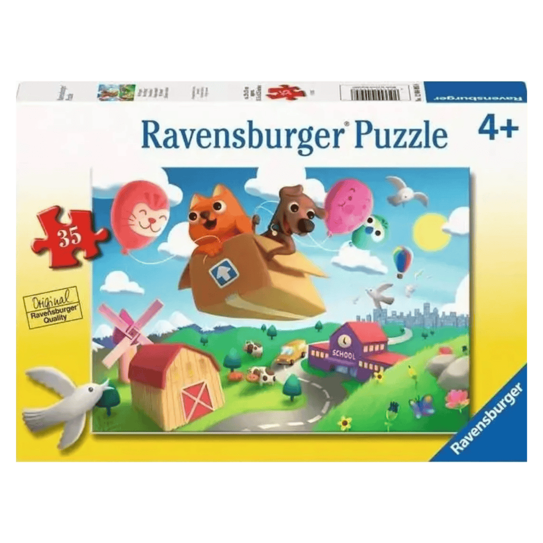 Ravensburger 4 Plus 35 Pc Puzzle - We're Flying