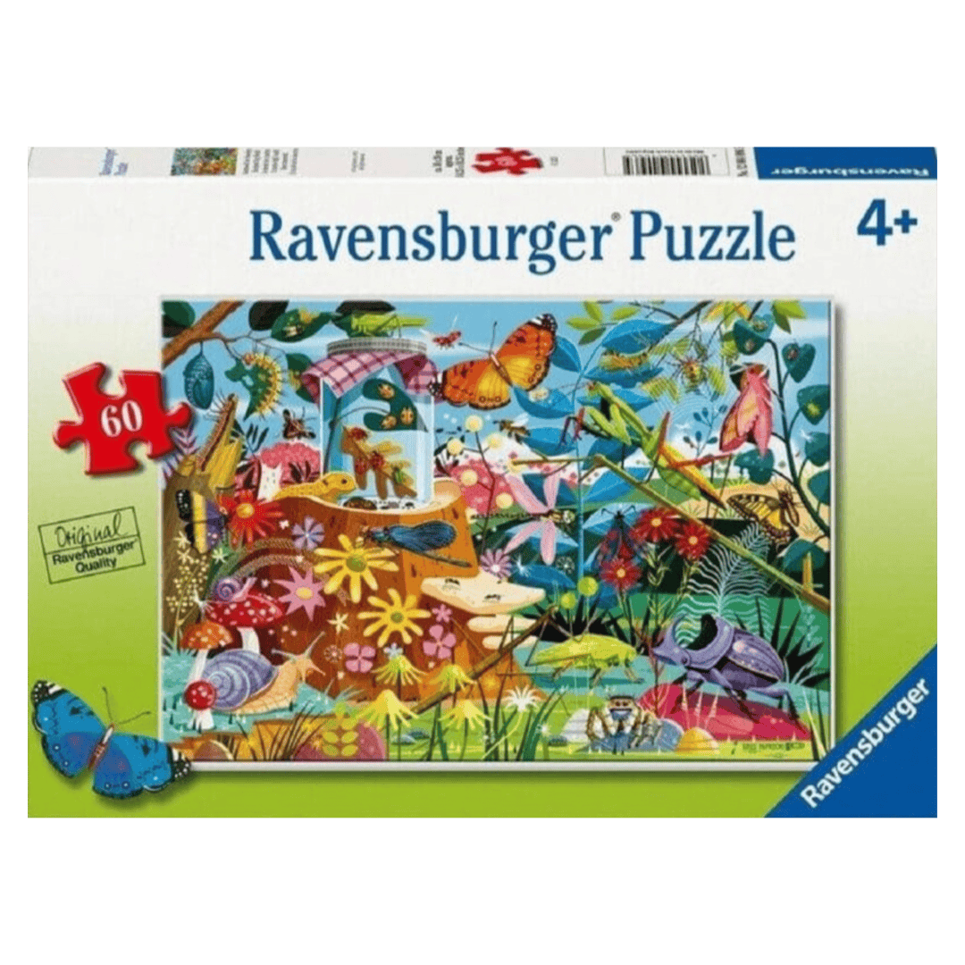 Ravensburger 4 Plus 60 Pc Puzzle - Backyard Bug World