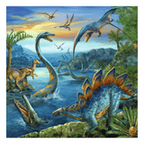 Ravensburger 5 Plus 3 x 49 Pc Puzzle - Dinosaur Fascination