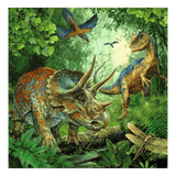 Ravensburger 5 Plus 3 x 49 Pc Puzzle - Dinosaur Fascination