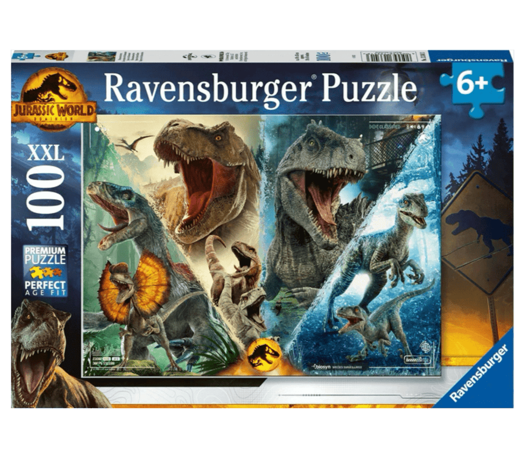 Ravensburger 6 Plus 100 Pc Puzzle - Jurassic Park Species Surveillance