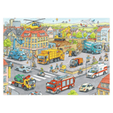 Ravensburger 6 Plus 100 Pc Puzzle - Vehicles in the City