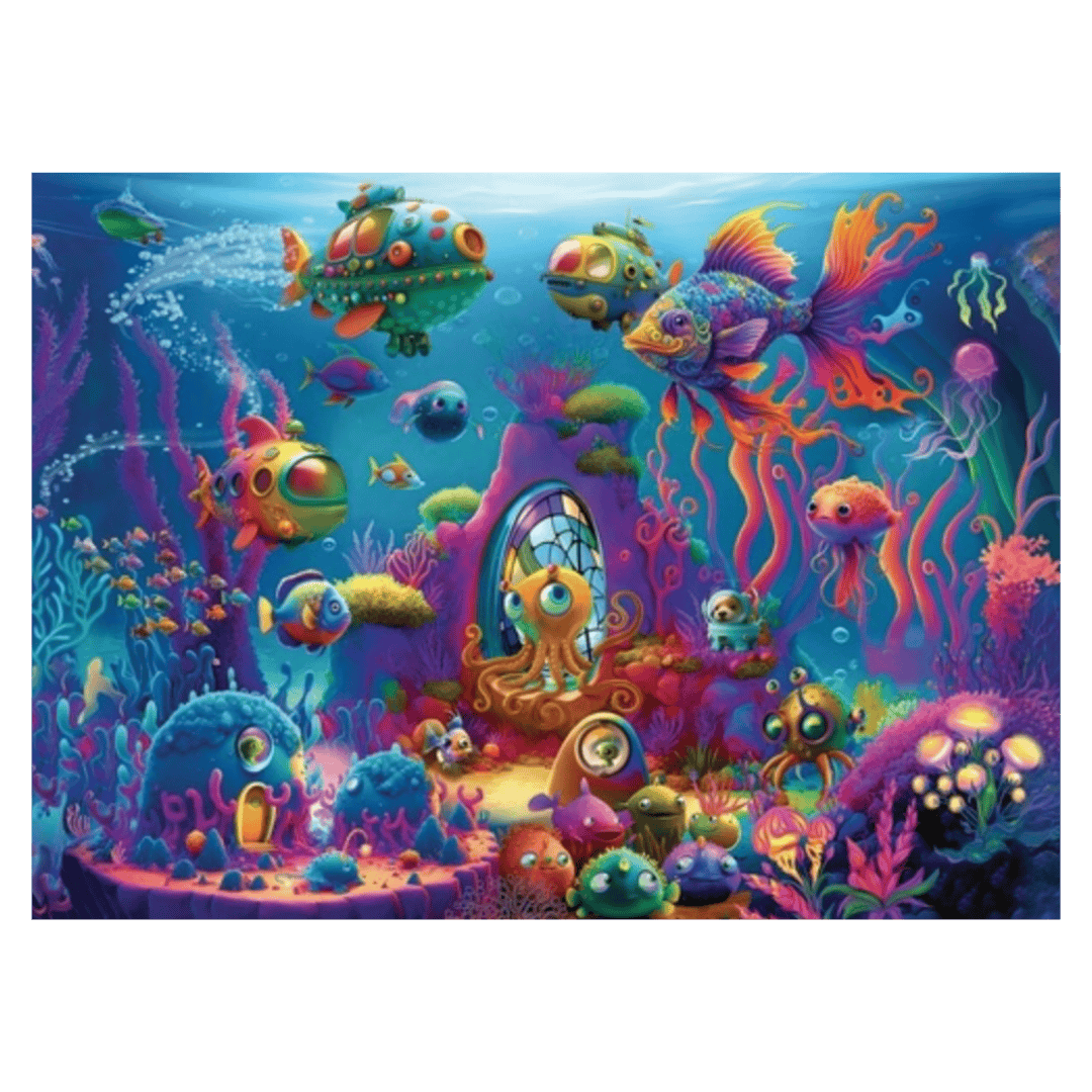 Ravensburger 7 Plus 150 Pc Puzzle - Alien Ocean