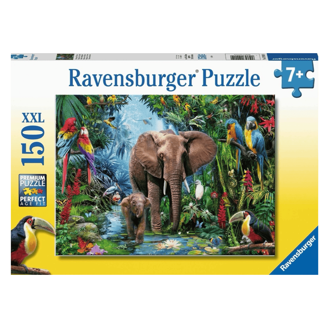 Ravensburger 7 Plus 150 Pc Puzzle - Elephants at the Oasis