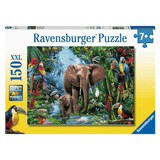 Ravensburger 7 Plus 150 Pc Puzzle - Elephants at the Oasis