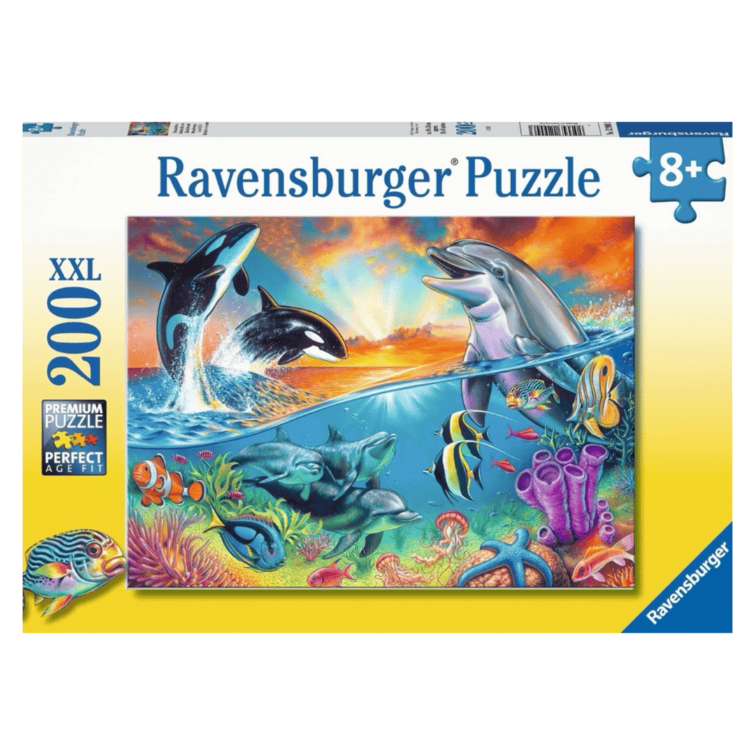 Ravensburger 8 Plus 200 Pc Puzzle - Ocean Wildlife