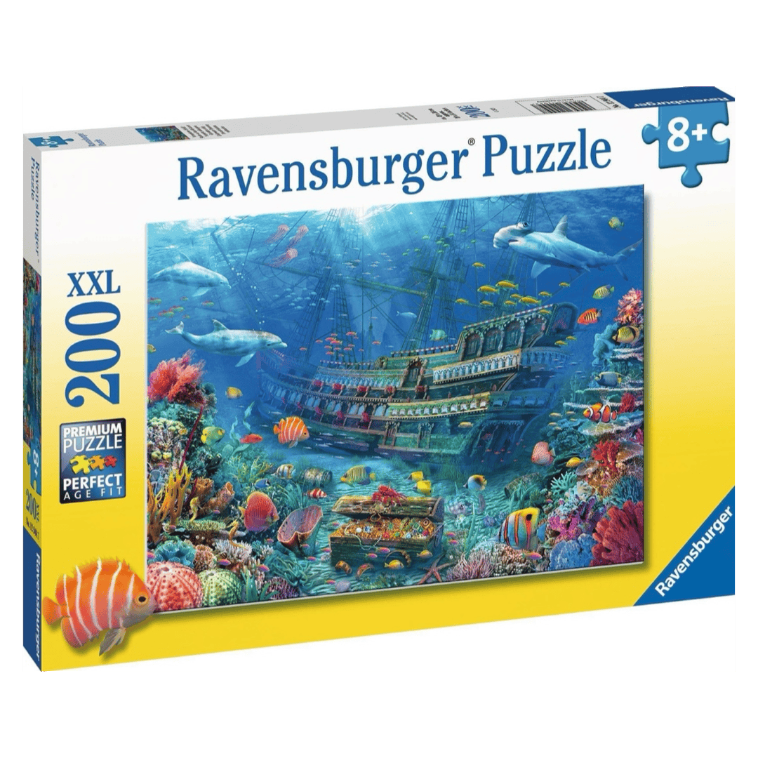 Ravensburger 8 Plus 200 Pc Puzzle - Underwater Discovery