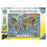 Ravensburger 9 Plus 300 Pc Puzzle - Animals of the World
