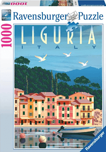 Ravensburger Family Puzzles 1000pc Postcard from Liguria