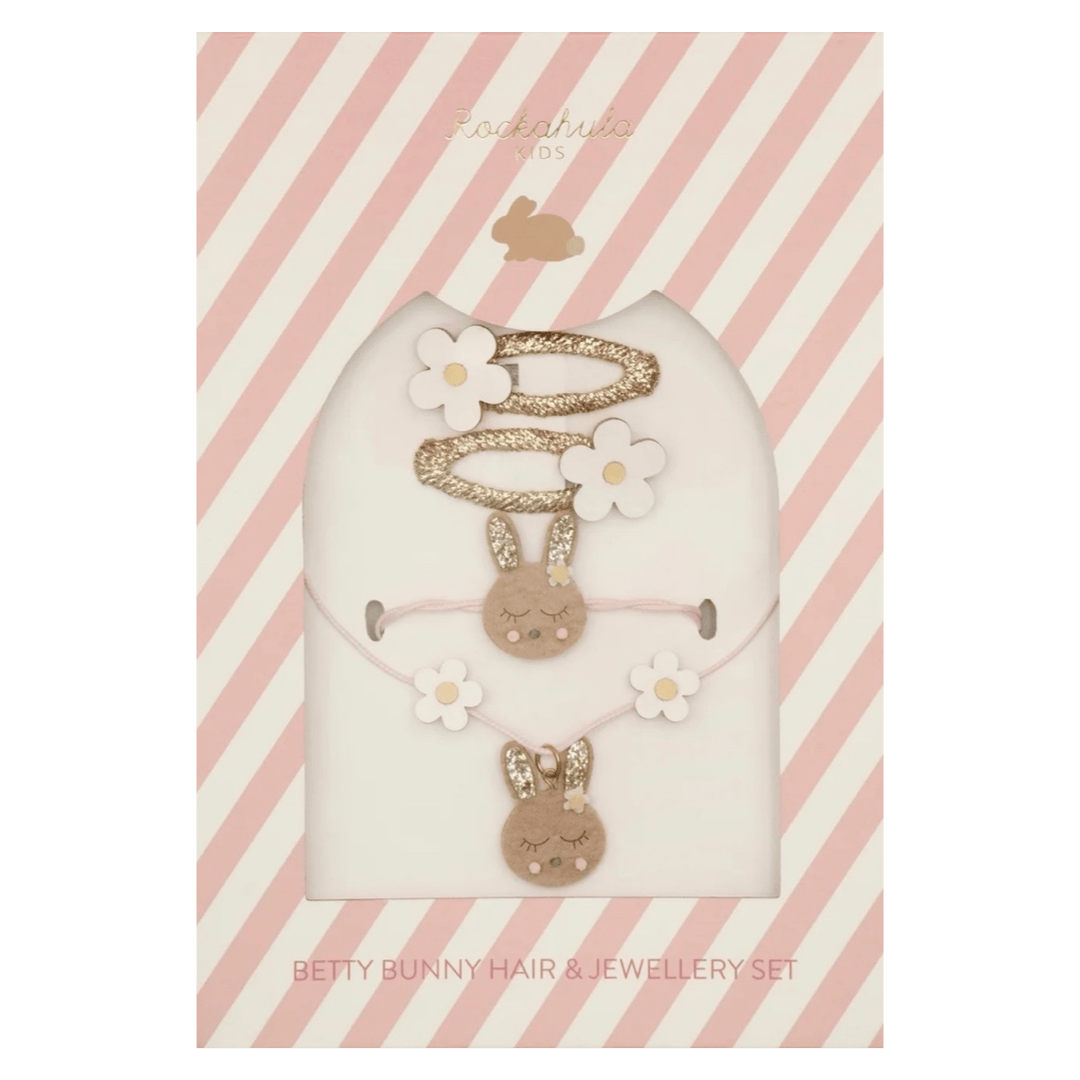 Rockahula Kids 3 Plus Betty Bunny Hair & Jewellery Set