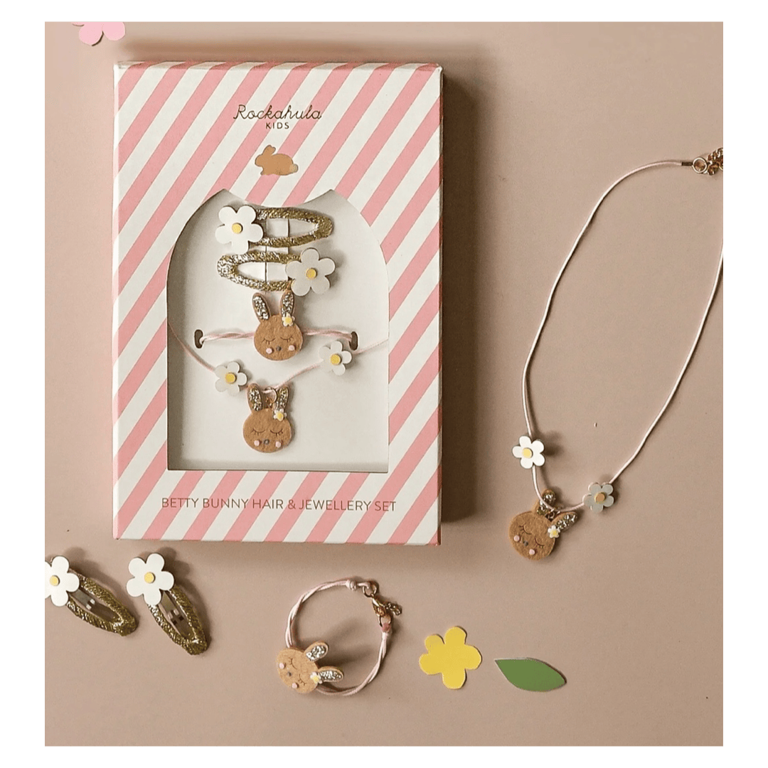 Rockahula Kids 3 Plus Betty Bunny Hair & Jewellery Set