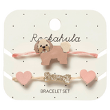 Rockahula Kids 3 Plus Dolly Dog Bracelet Set