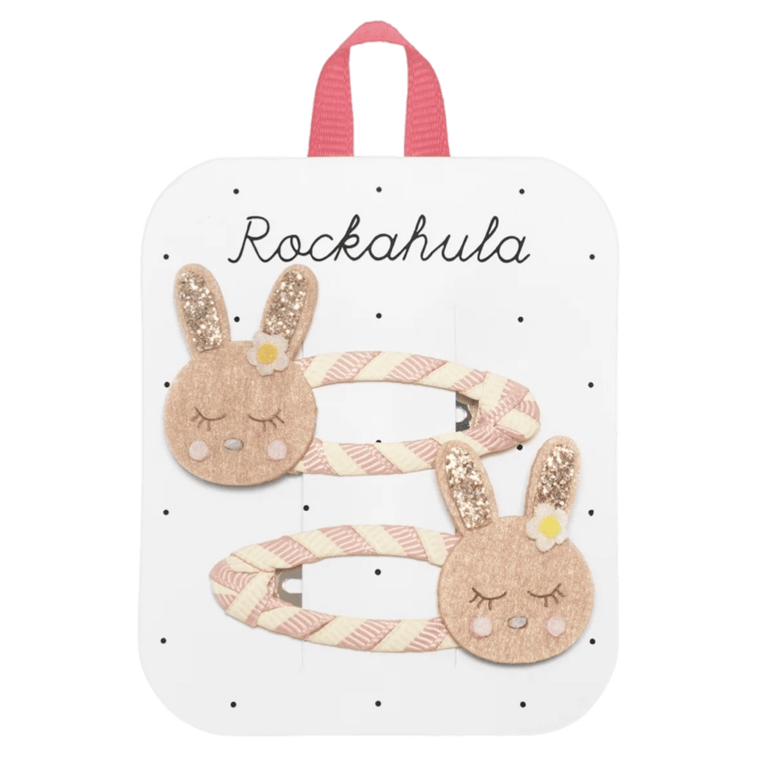 Rockahula Kids 3 Plus Stripy Bunny Clips