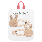 Rockahula Kids 3 Plus Stripy Bunny Clips
