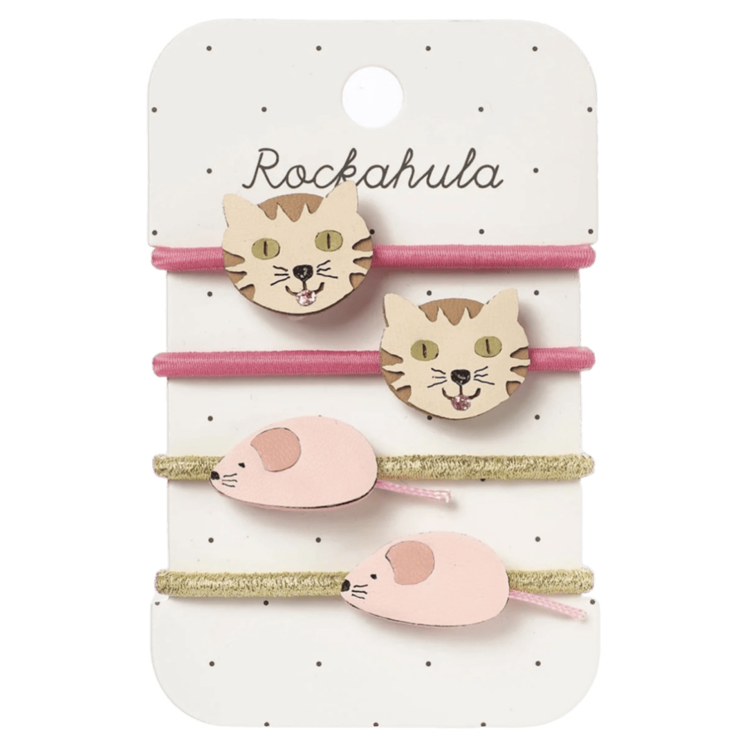 Rockahula Kids 3 Plus Tabby Cat and Mouse Ponies