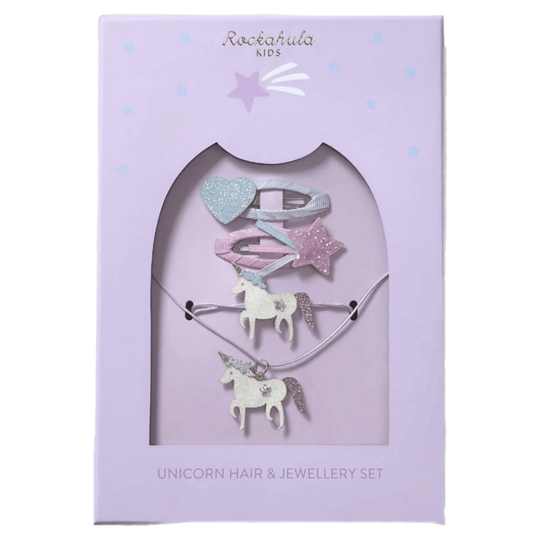Rockahula Kids 3 Plus Unicorn Hair & Jewellery Set