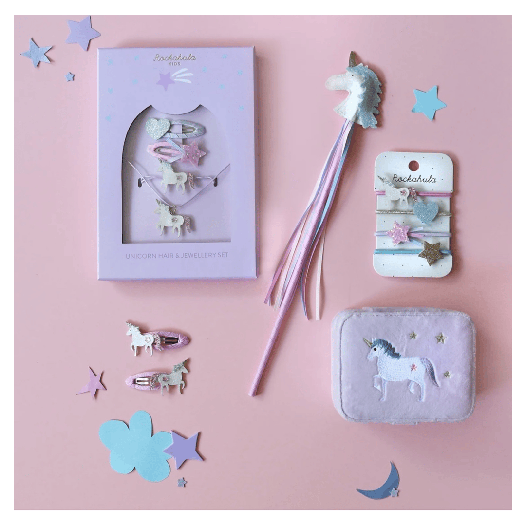 Rockahula Kids 3 Plus Unicorn Hair & Jewellery Set