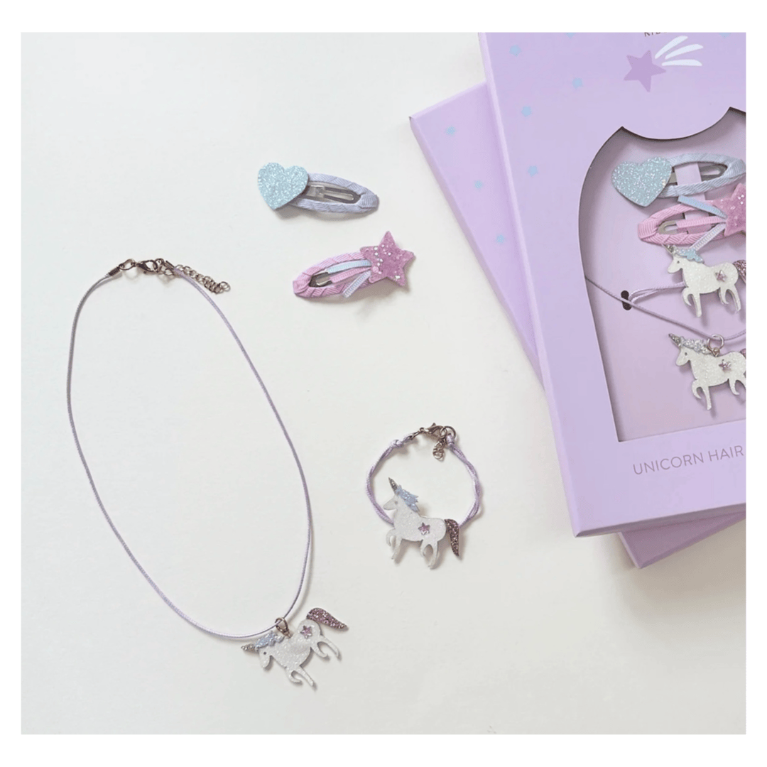 Rockahula Kids 3 Plus Unicorn Hair & Jewellery Set