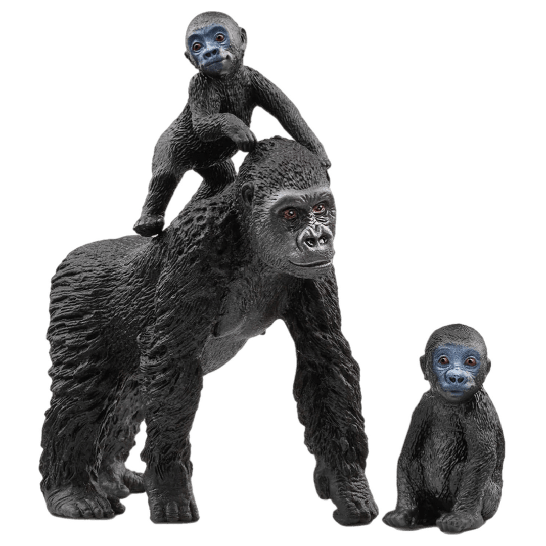 Schleich 3 Plus Gorilla Family
