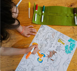 Scribble Mat 3 Plus Reusable Scribble Mat - Going on Safari