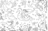 Scribble Mat 3 Plus Reusable Scribble Mat - Merfolk Magic
