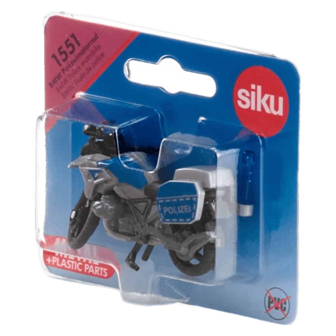 Siku 3 Plus BMW Police Motorcycle
