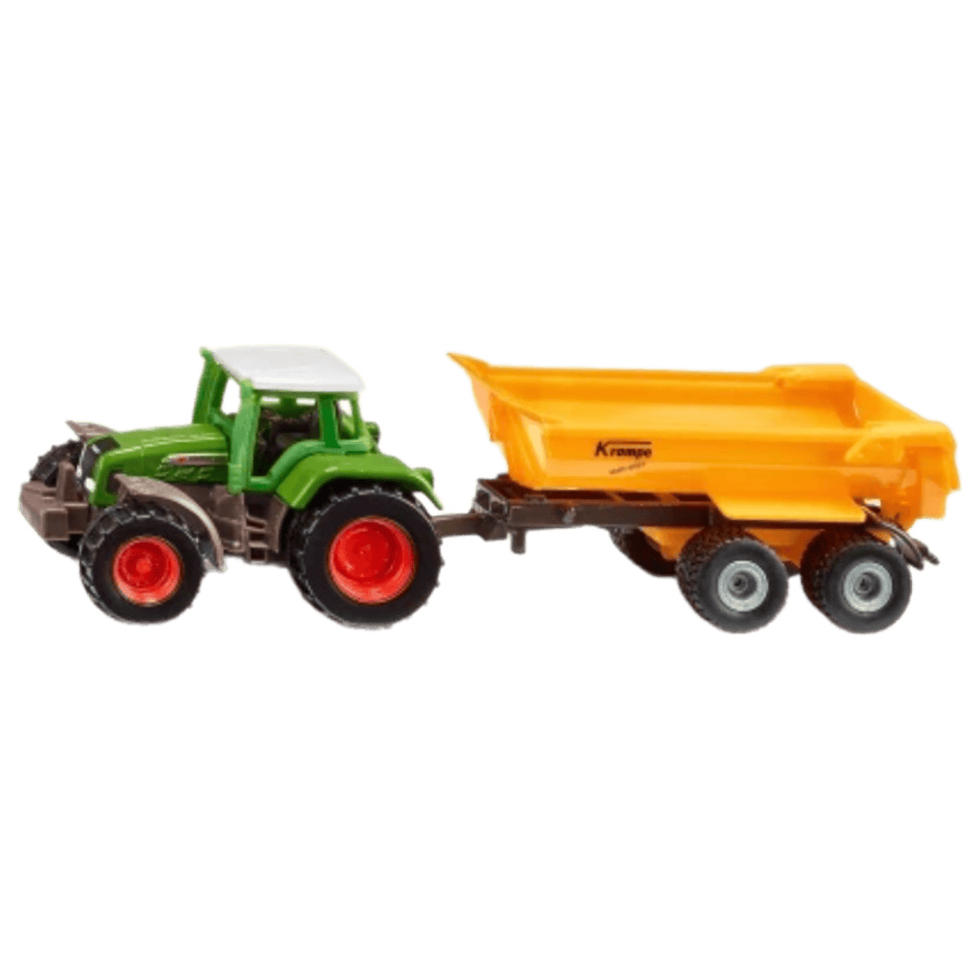 Siku 3 Plus Fendt with Krampe Tipping Trailer