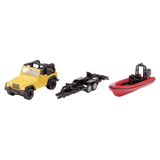 Siku 3 Plus Jeep with Boat