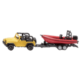 Siku 3 Plus Jeep with Boat