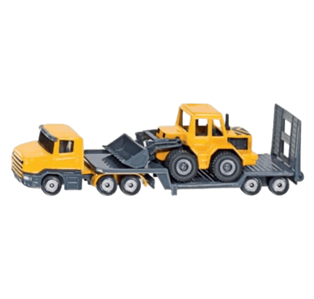 Siku 3 Plus Low Loader with Front Loader