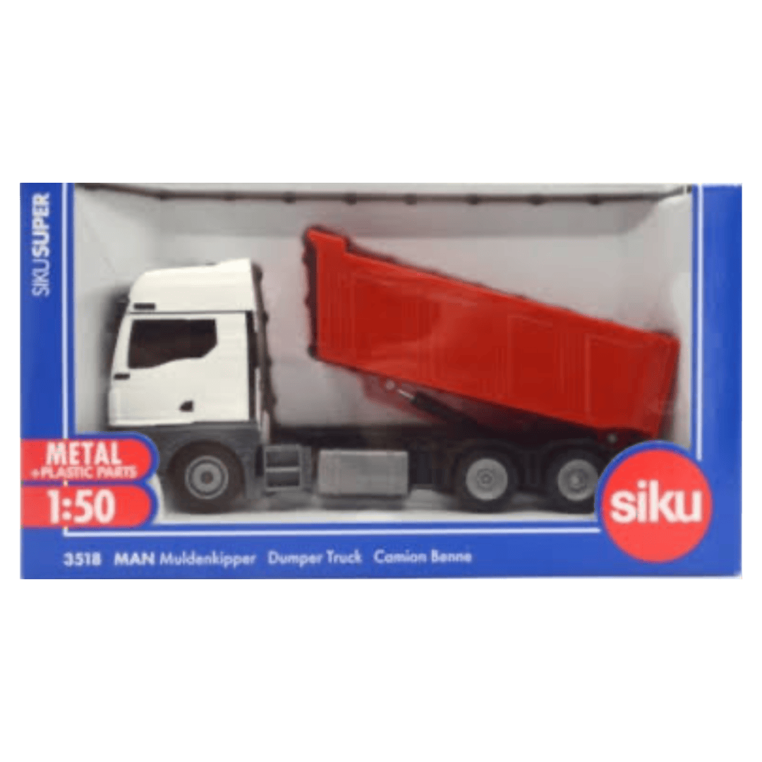 Siku 3 Plus MAN Dumper Truck