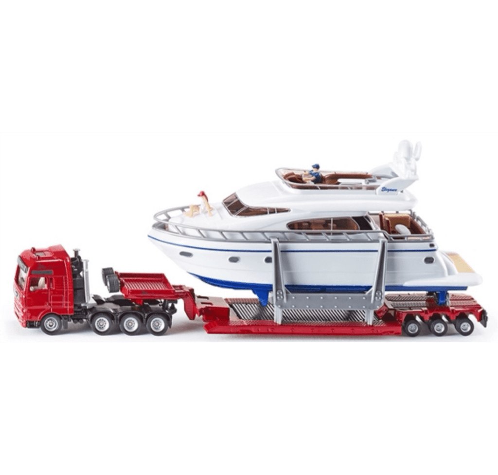 Siku 3 Plus MAN Transporter with Yacht