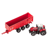 Siku 3 Plus Massey Ferguson Tractor with Trailer